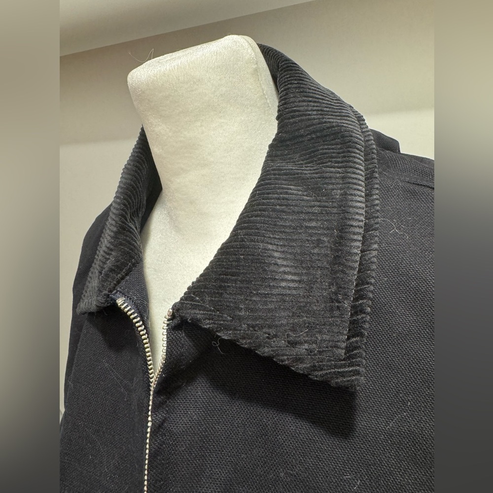 Zara Barn Jacket Collared Lined Zip NWT - Picture 3 of 5